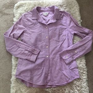 Madewell purple button down size S